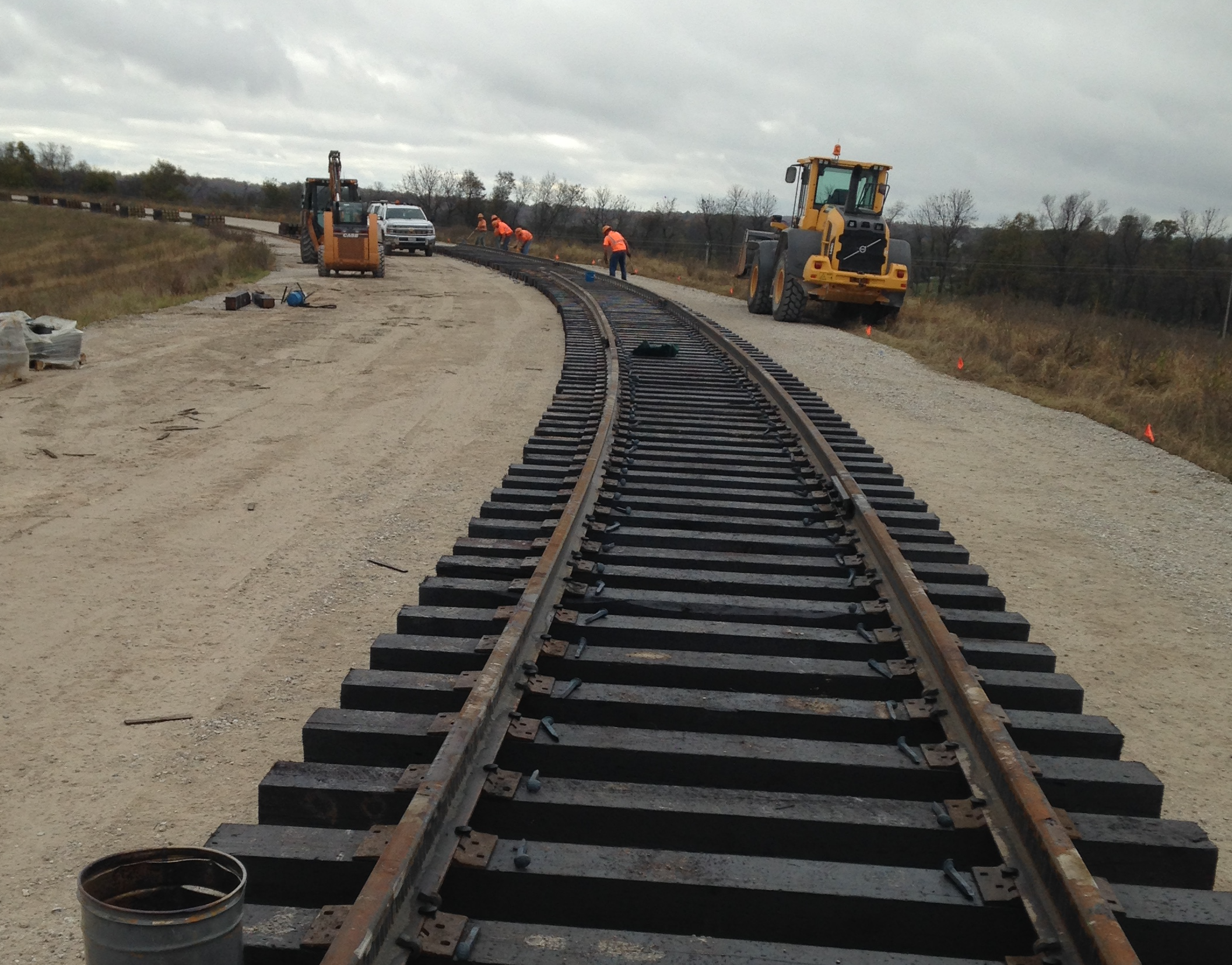 Leading Railroad Track Construction Company in the U.S.