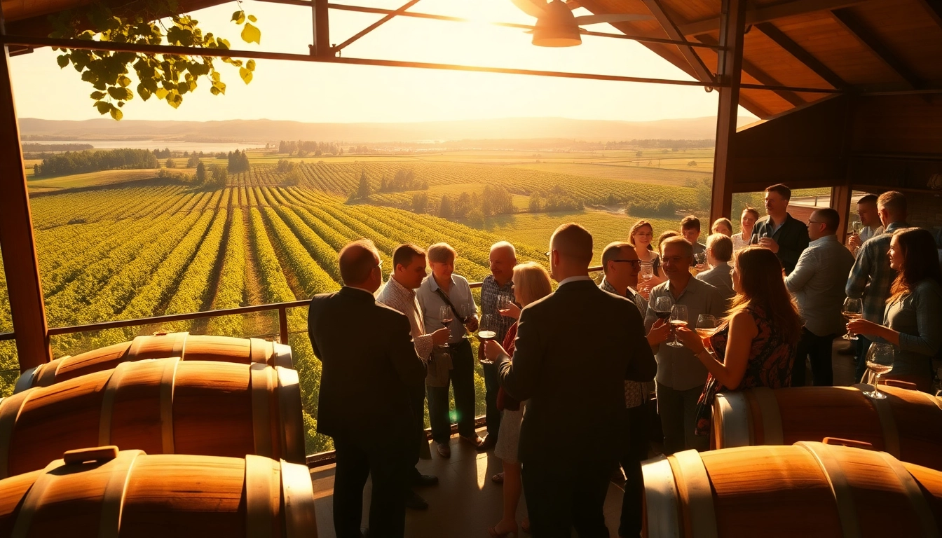 Enjoying wine tasting experiences at a beautiful Winery Sacramento location.